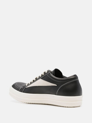 RICK OWENS - Men Leather Vintage Sneakers