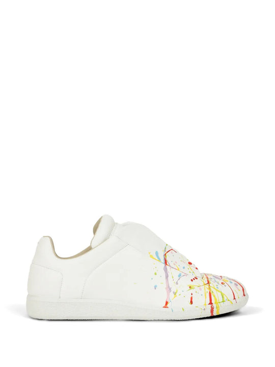 White shoes, side view