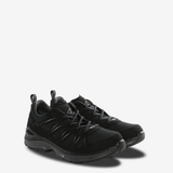 Black sneakers, side view