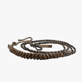 Brown jewelry, front view