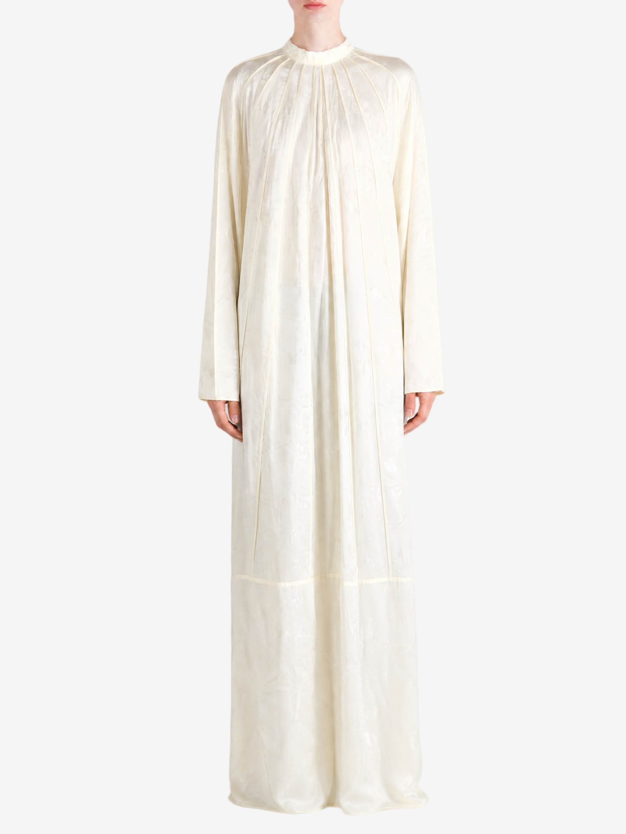 White dress, full body view