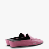 Pink shoes, side view