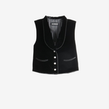 Black jacket, front view