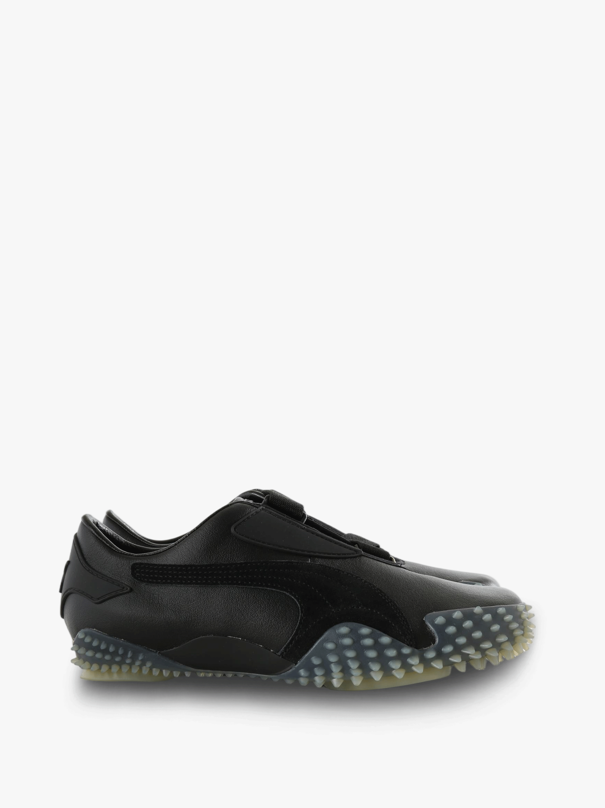 Black shoes, front view