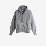 Grey hoodie, front view