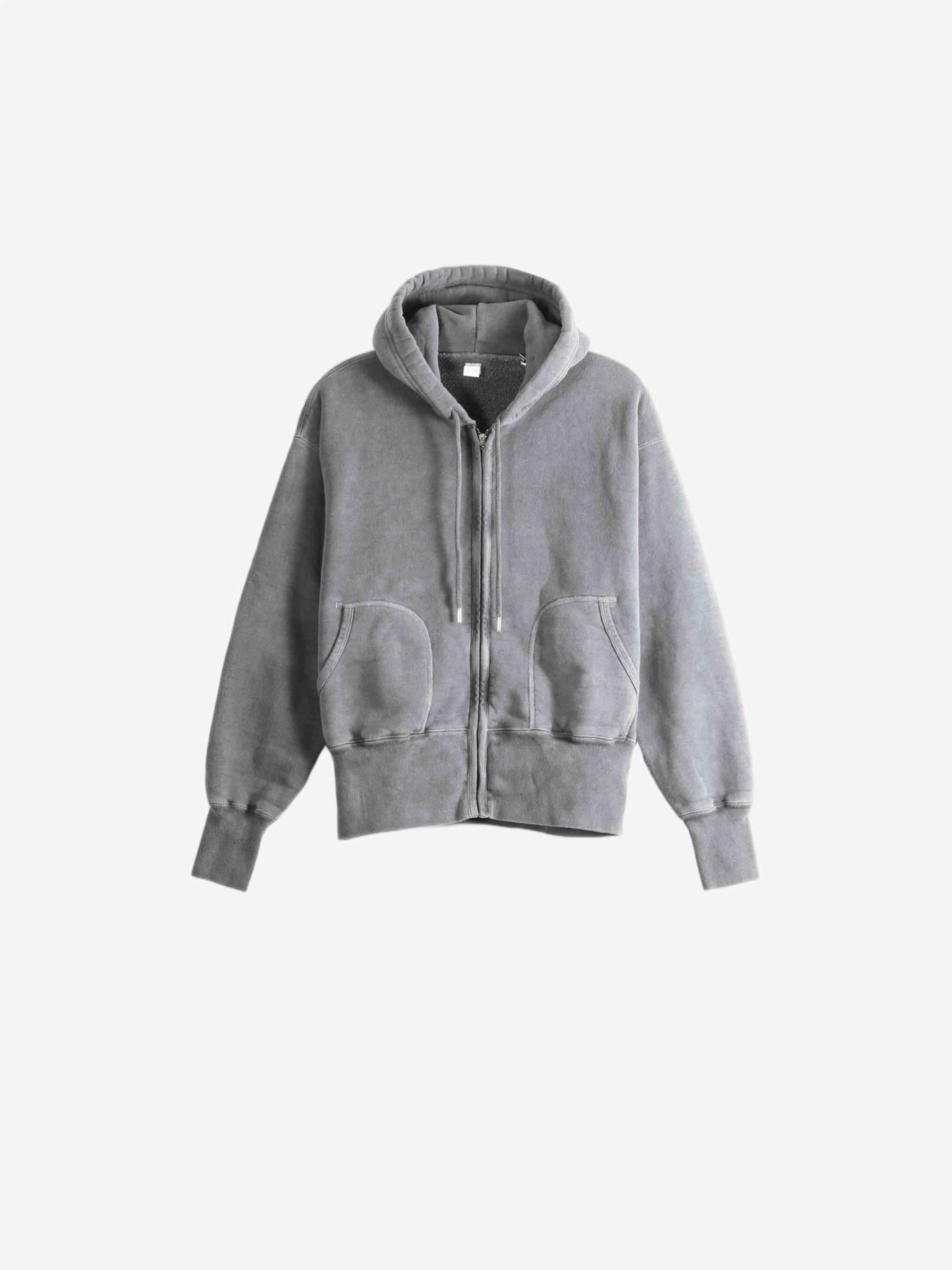 Grey hoodie, front view