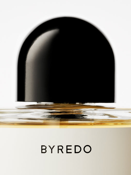 Close up of perfume, showing texture of the limonene ingredients