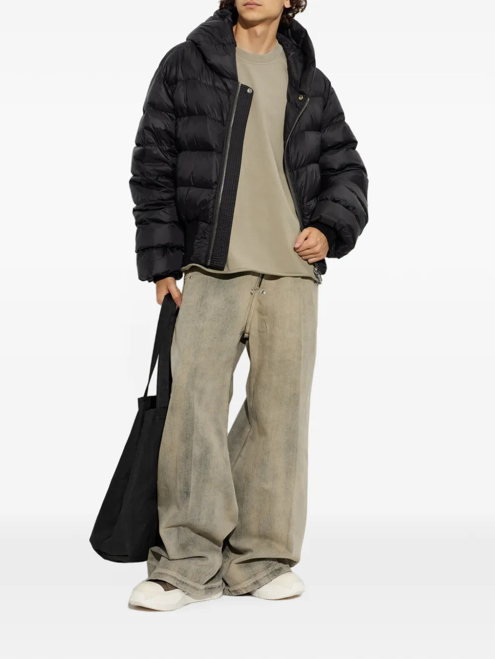 Black jacket, full body view