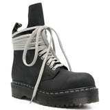 RICK OWENS X DR. MARTENS - Men Quad Sole Steel Toe Boot