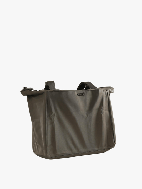 Green bag, front view
