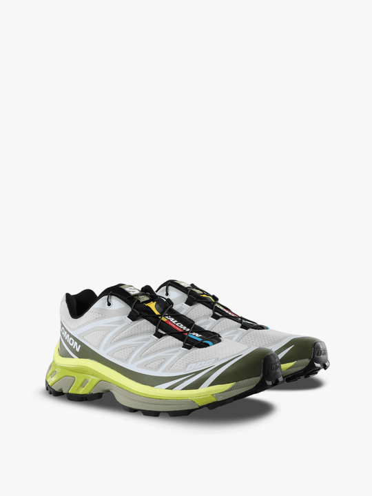 Green shoes, front view