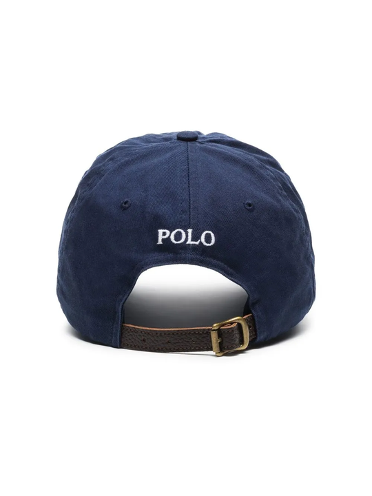 Navy blue cap,back view