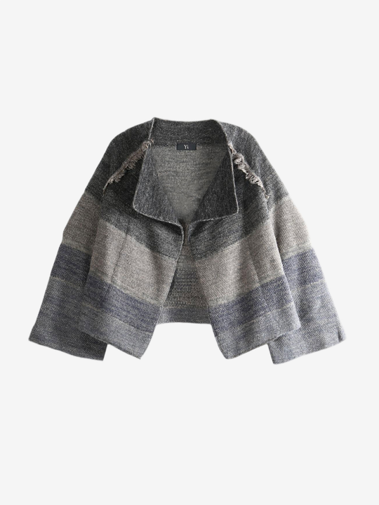 Grey hoodie, front view