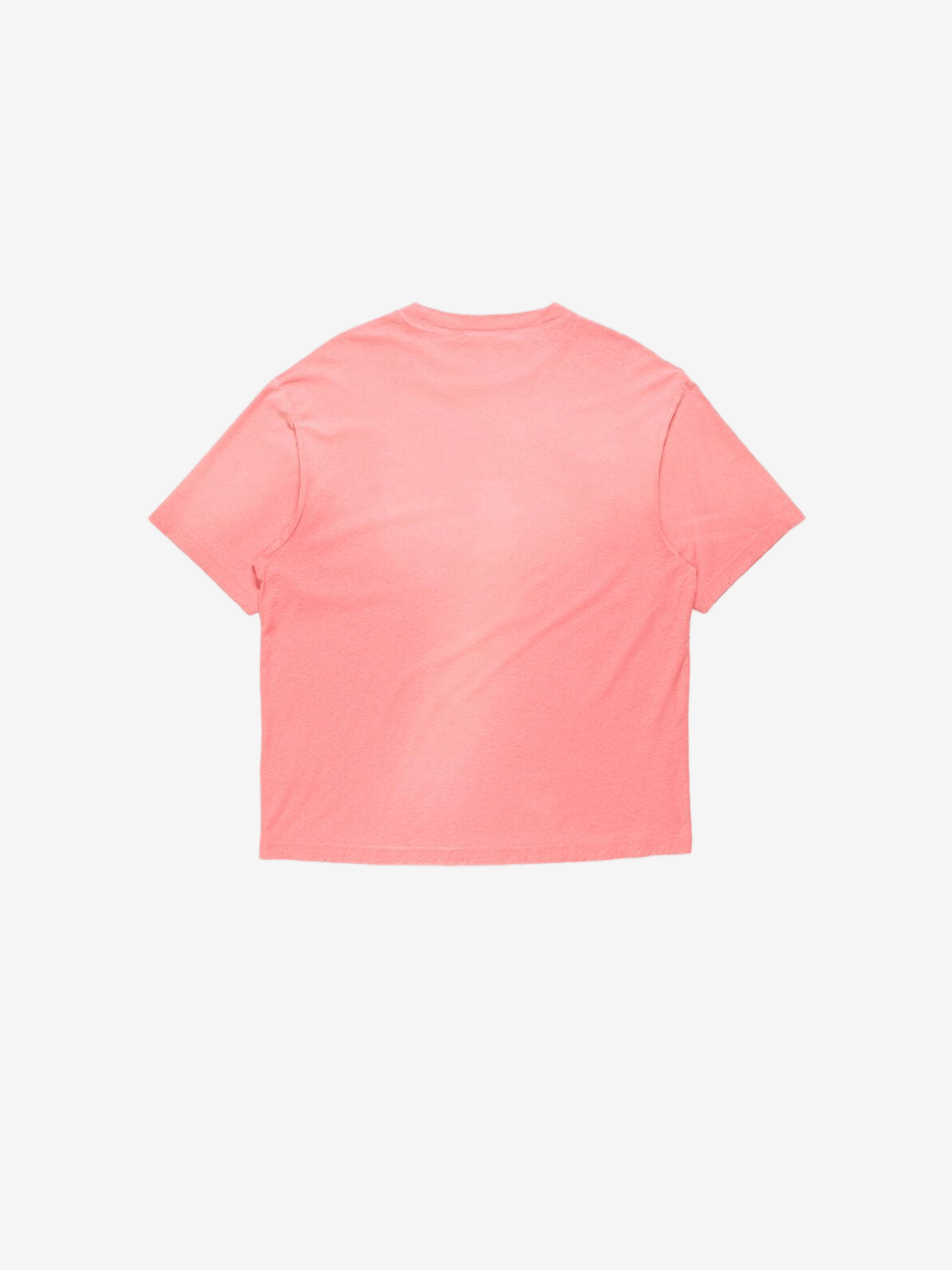 Pink t-shirt, back view