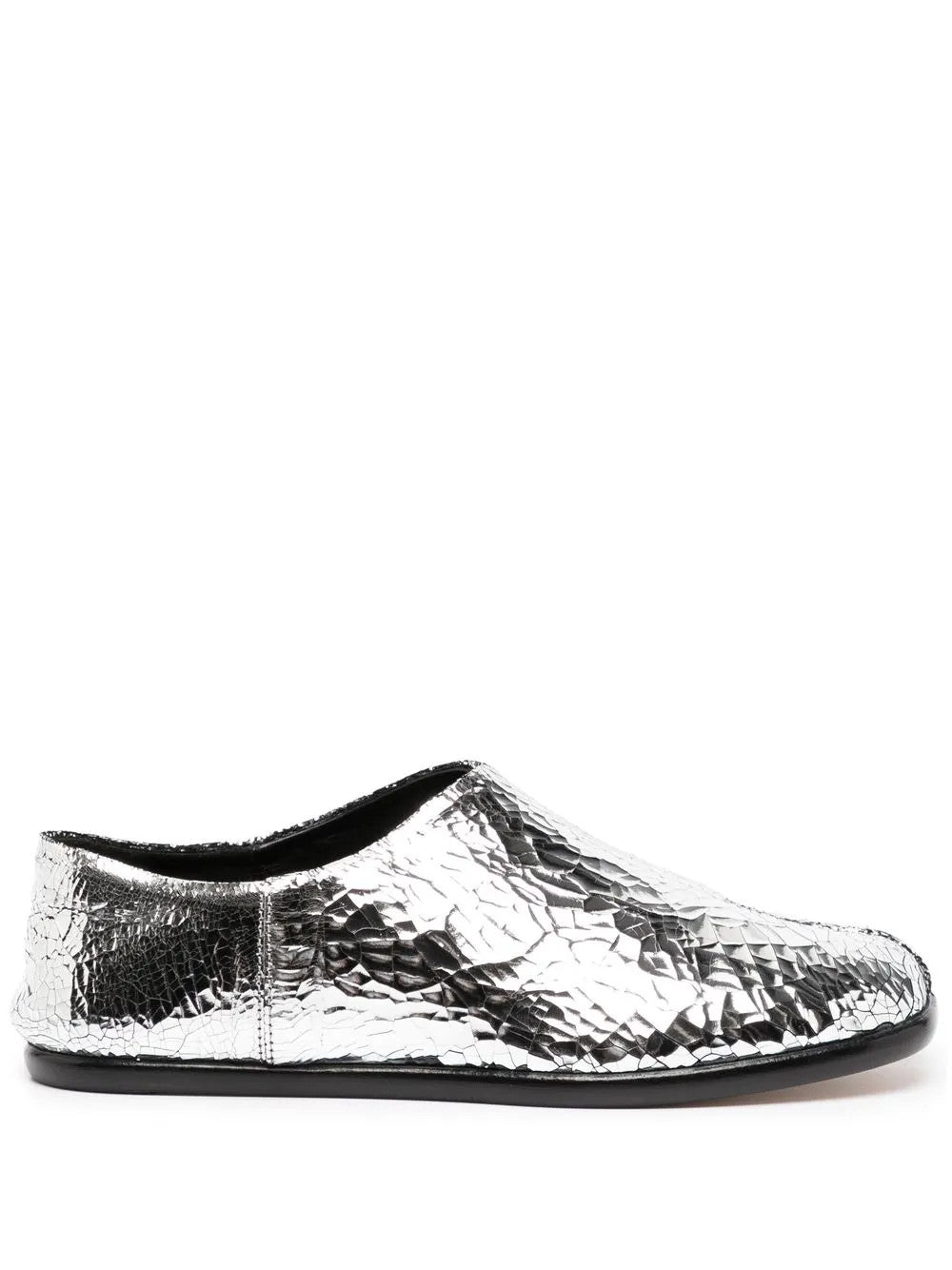 White shoes, side view