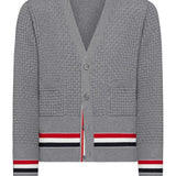 Grey knitwear, front view
