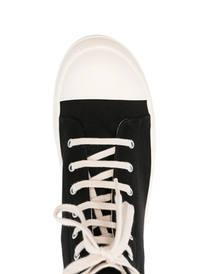 RICK OWENS DRKSHDW - Men Overdyed Denim Sneaks