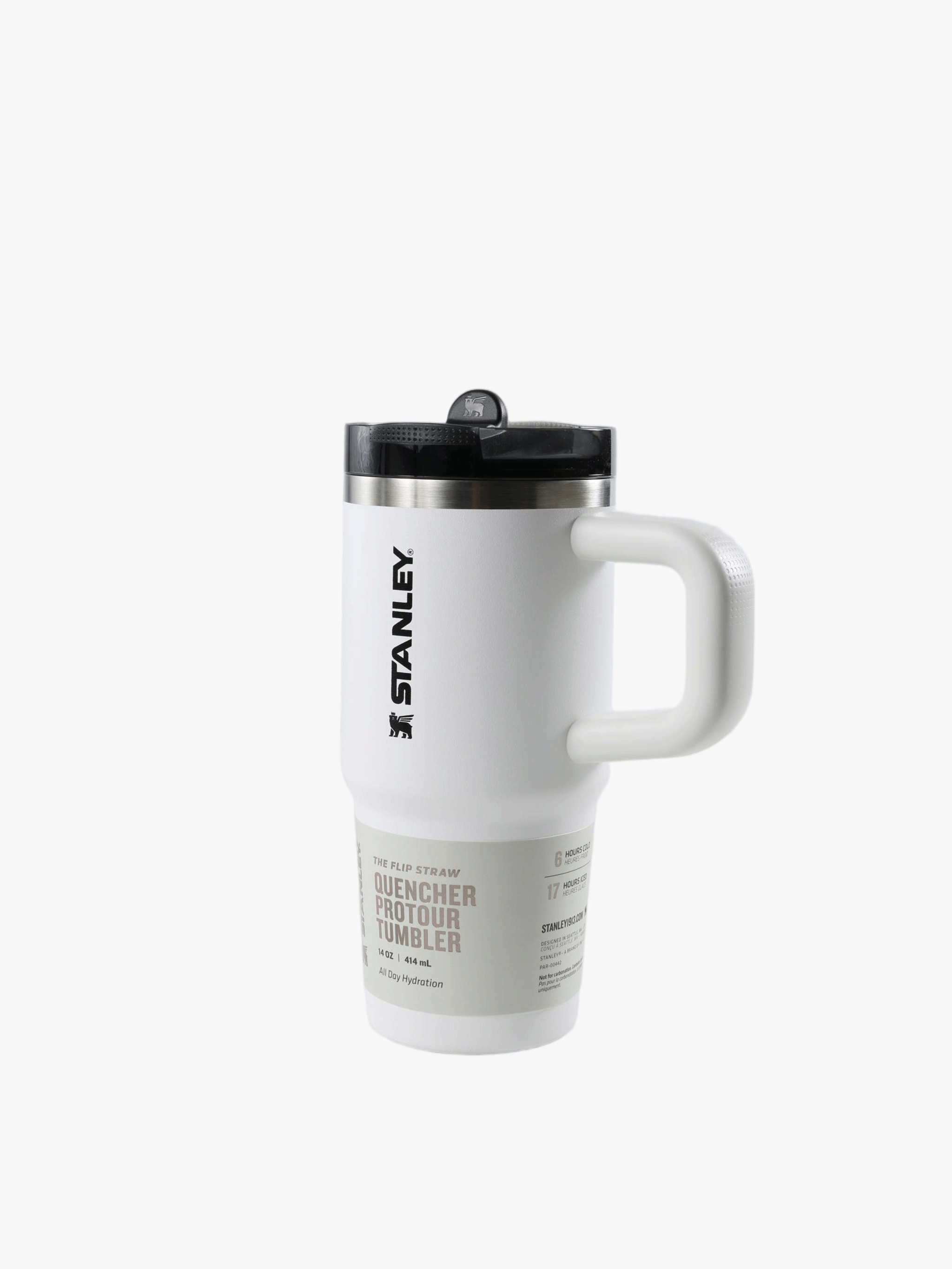 White product, front view