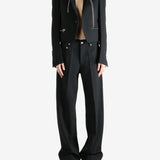 Black jacket, full body view