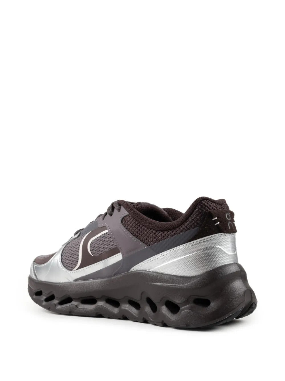 Grey shoes, side view