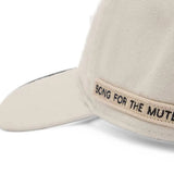 Close up of Tan hat, showing detail