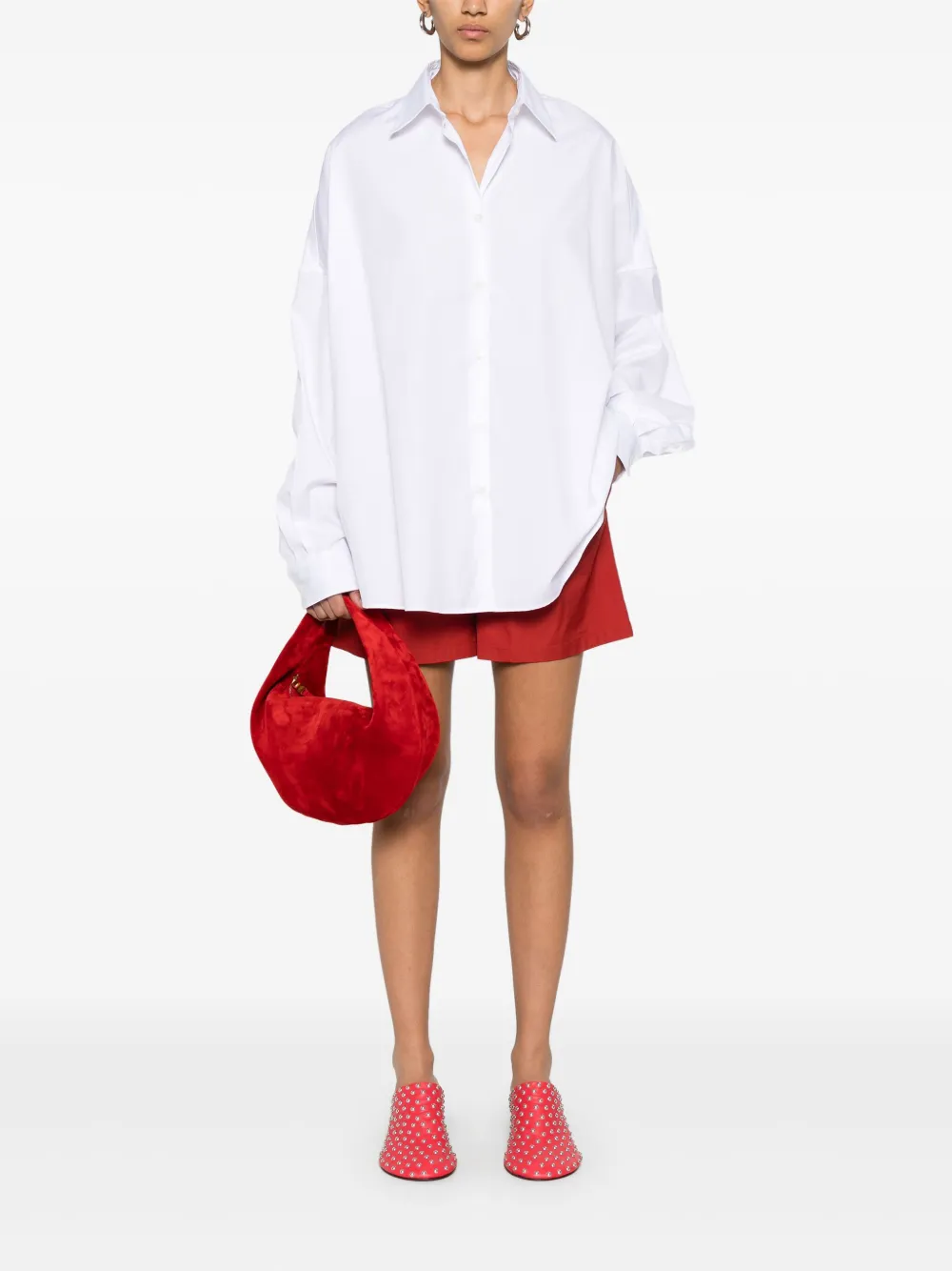 DRIES VAN NOTEN - Women Oversized Button Up Shirt