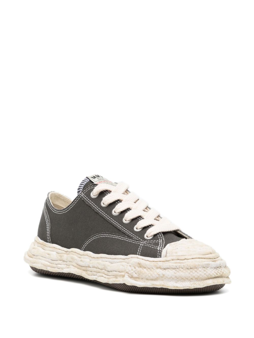 MAISON MIHARA YASUHIRO - Peterson 23 Vintage Colored Original Sole Canvas Low-Top Sneaker