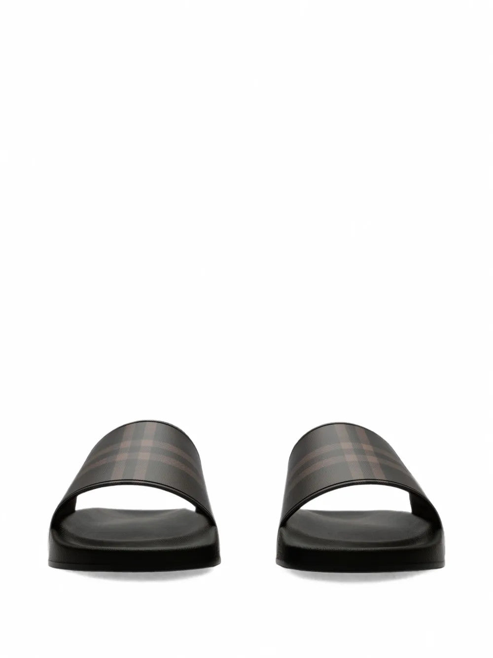 Brown shoes, front view
