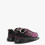 purple sneakers,back view