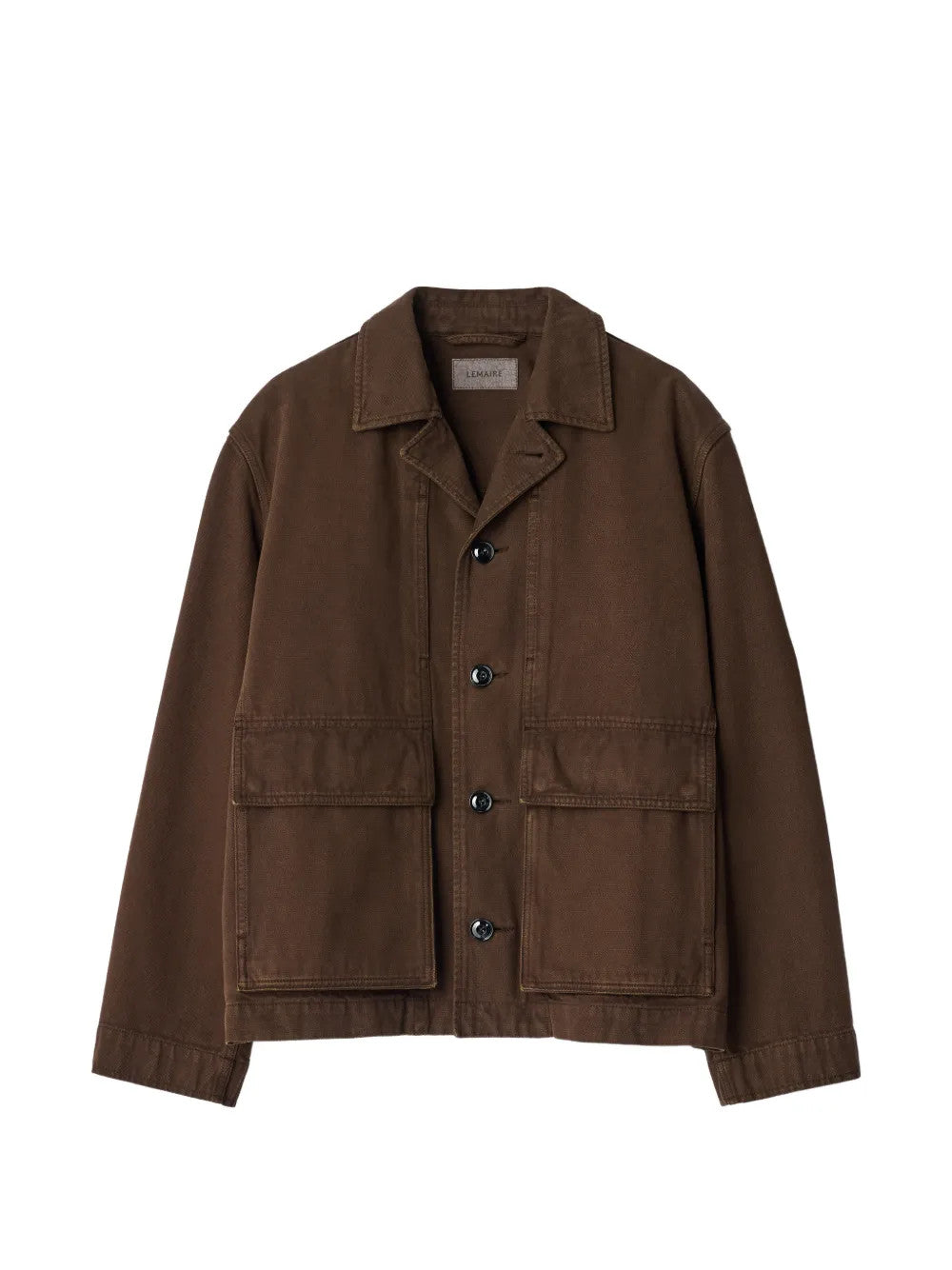 Brown jacket, front view