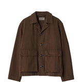 Brown jacket, front view