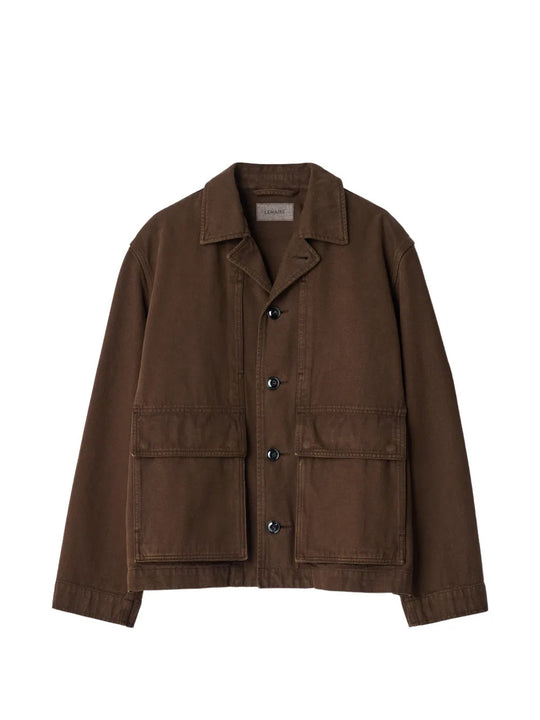 Brown jacket, front view