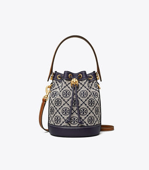 TORY BURCH - Women Mini T Monogram Bucket Bag