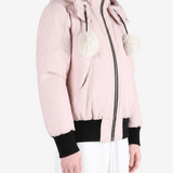 Pink jacket, front view