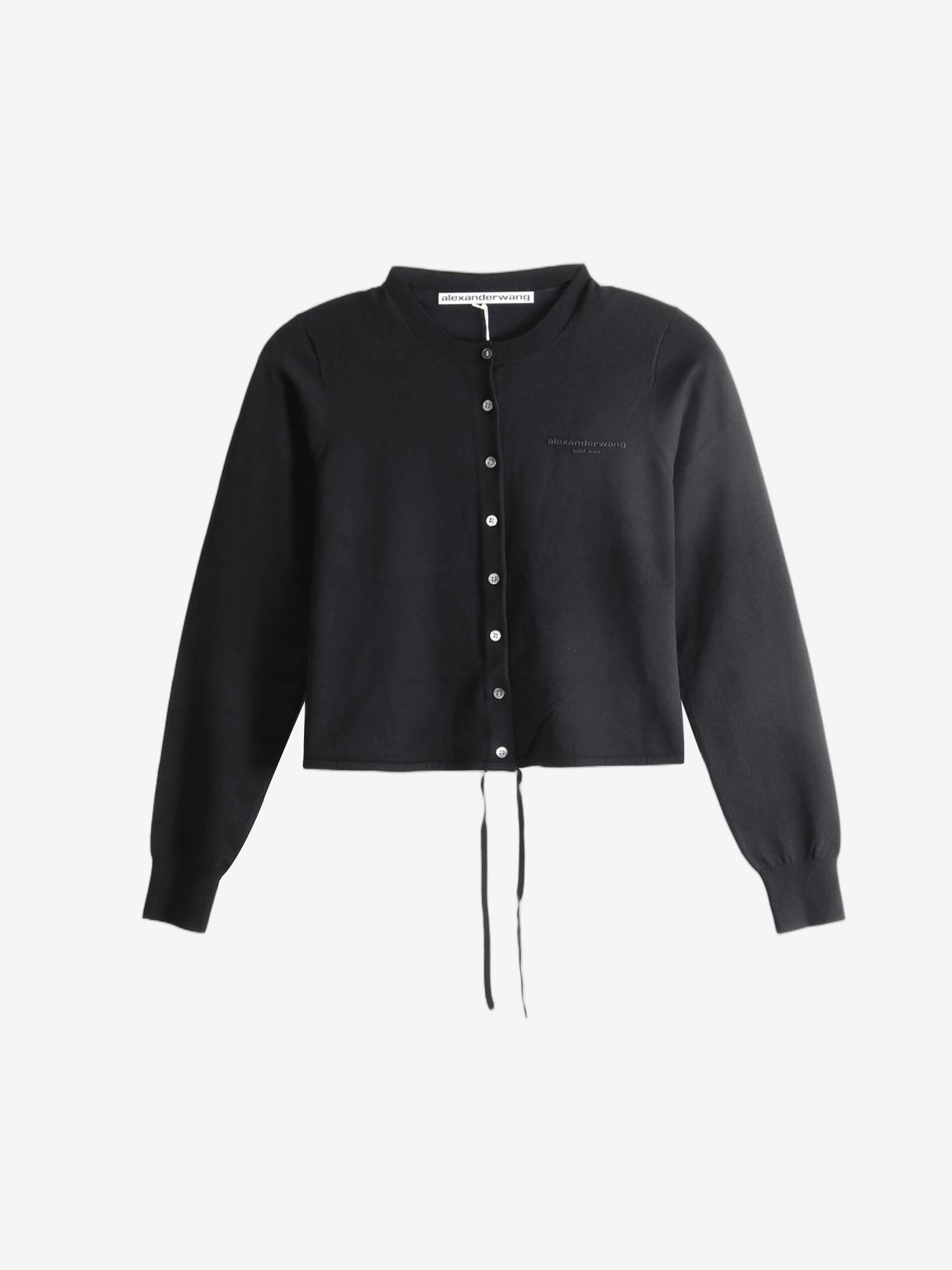 Black jacket, front view