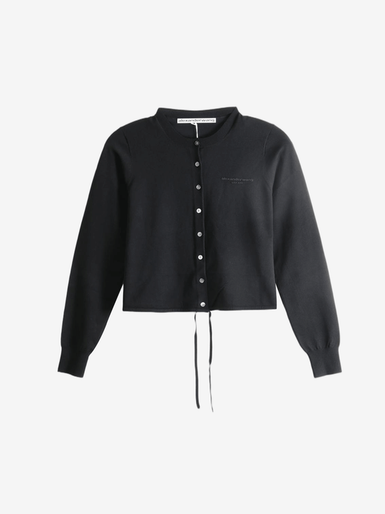 Black jacket, front view