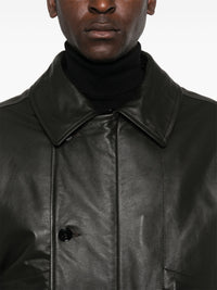 LEMAIRE - Men Quilted Leather Blouson