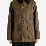 Brown jacket, full body view