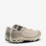 Tan sneakers,back view