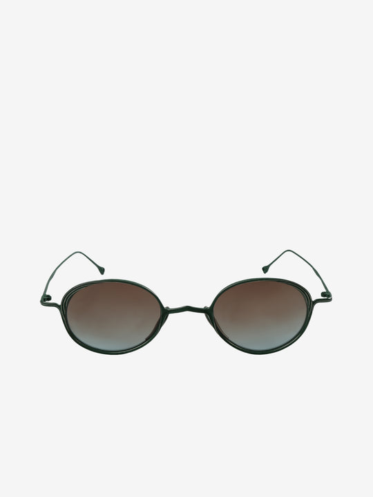 Green eyewear,front view