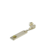 PARTS OF FOUR - Unisex Plate Dangle Earring (Zincite, MA+ZIN)