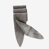 Grey scarf, front view