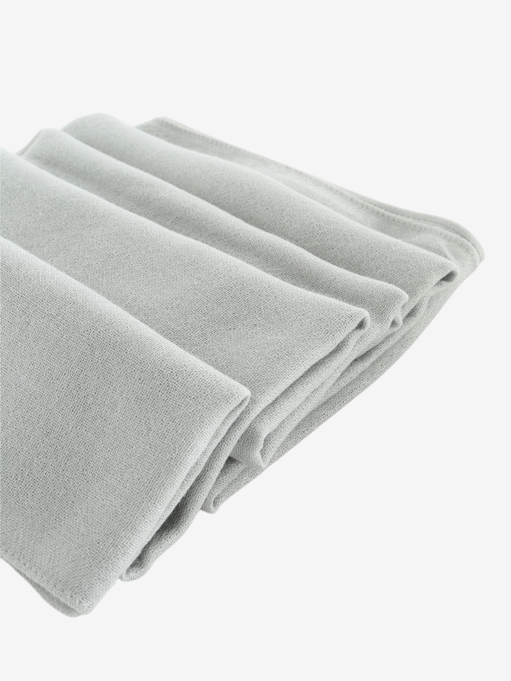 Grey scarf, front view