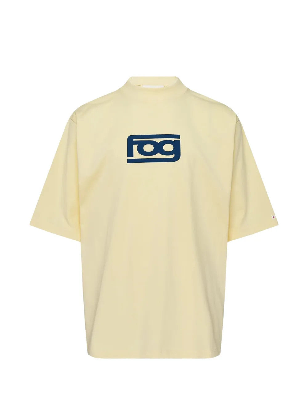 Yellow t-shirt, back view