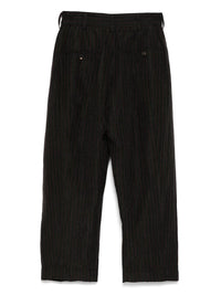 ZIGGY CHEN - Men Drop Crotch Wide Leg Trousers