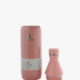 Pink product, front view