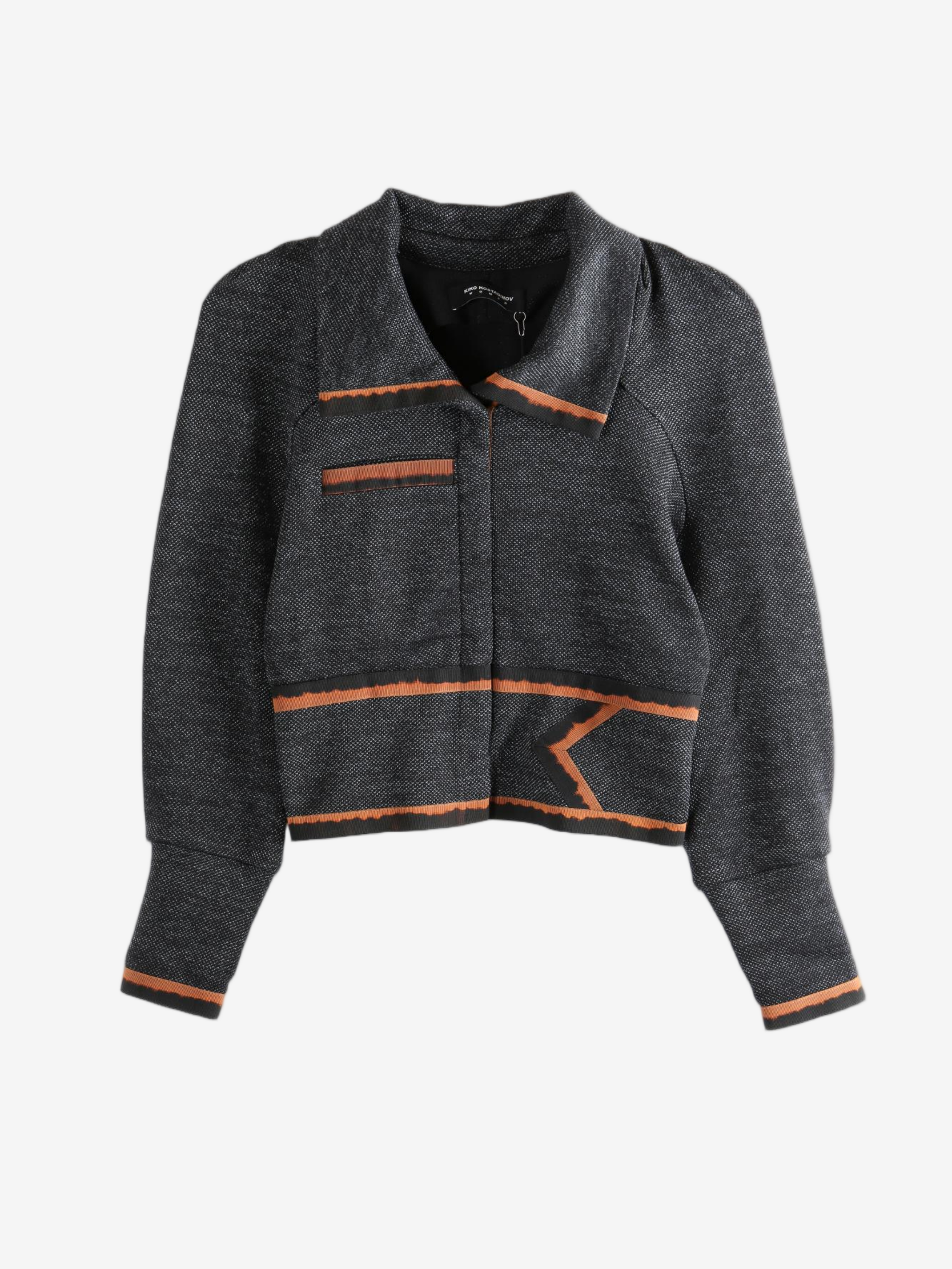 Black jackets, front view