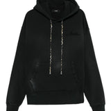 Black hoodie, front view