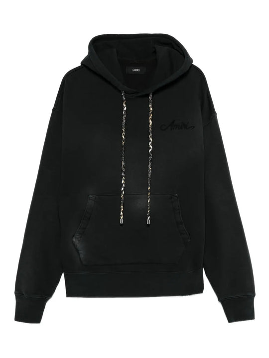 Black hoodie, front view