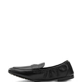 Black loafer, front view